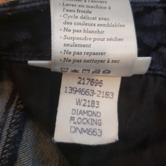 Paige Verdugo Ultra Skinny Jeans diamond flocking - Picture 8 of 8